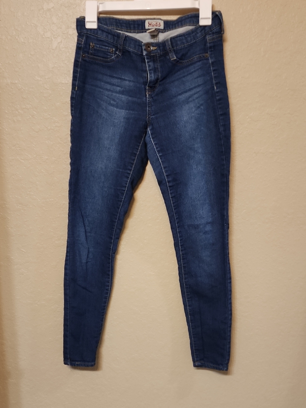 Mudd Women's Dark Blue Stretch Skinny Jeans